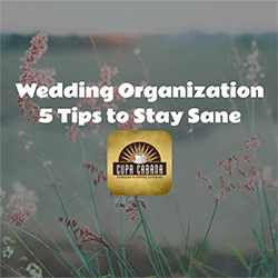 Wedding Organization – 5 Tips