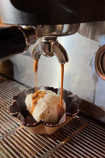 affogato & gelato catering